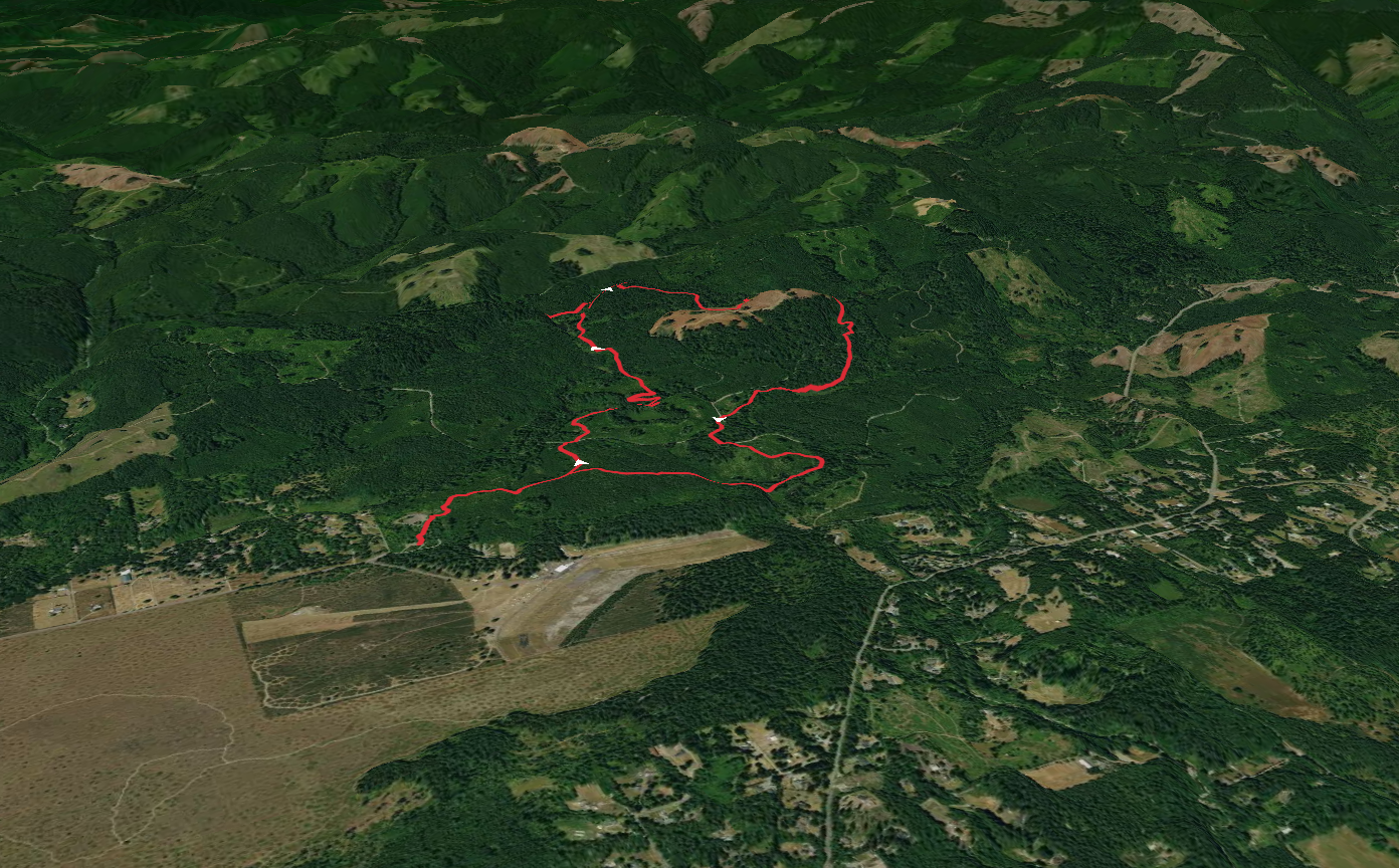 Mima Falls East and Campground Loop