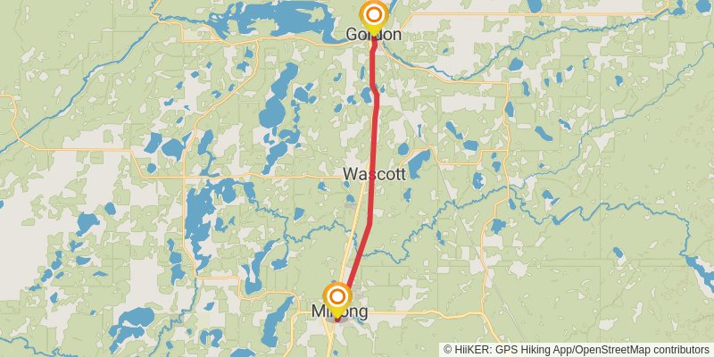 Wild River Trail stage 3 Map