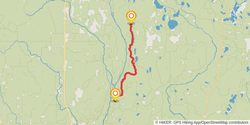 Bay De Noc - Grand Island Trail stage 2 Map