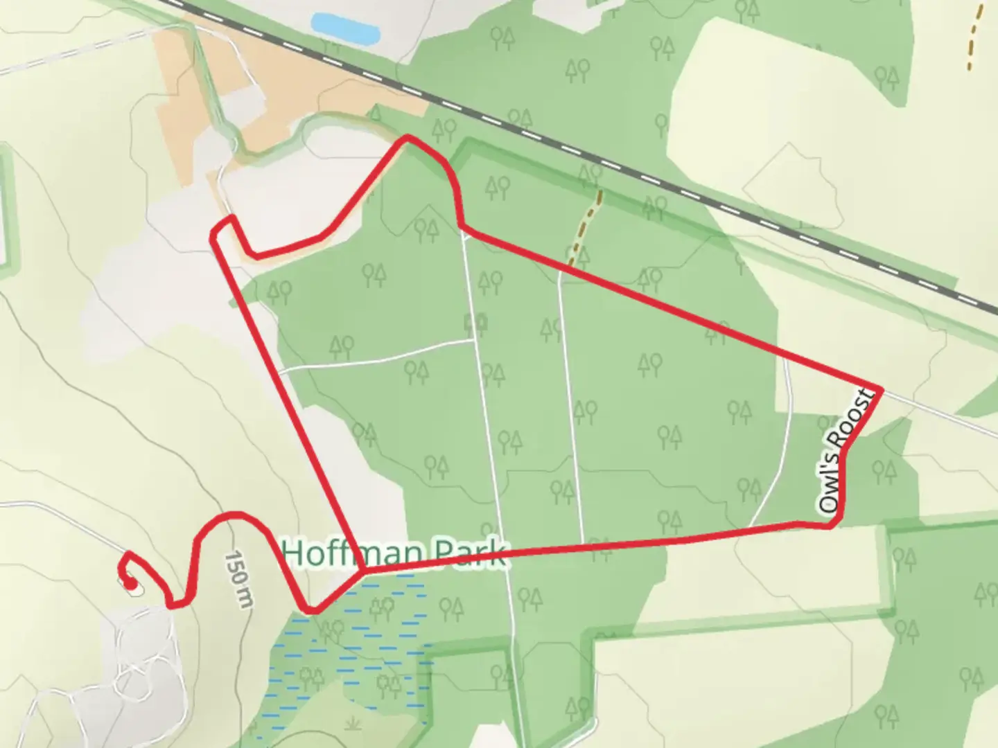 An image depicting the trail Heron Road - Lehigh Lane Loop and its surrounding area.