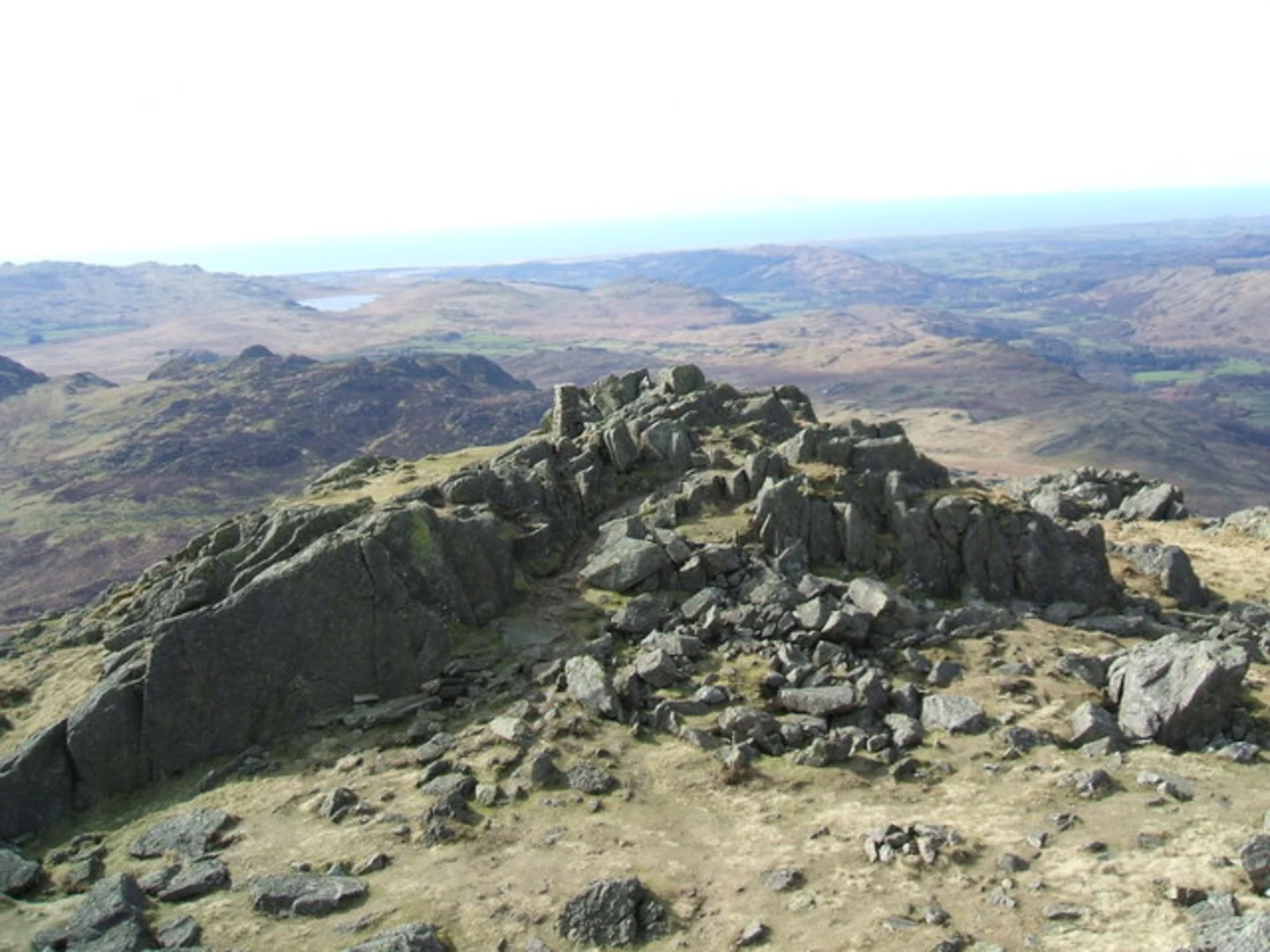 An image depicting the trail Harter Fell and Dunnerdale Forest Loop and its surrounding area.