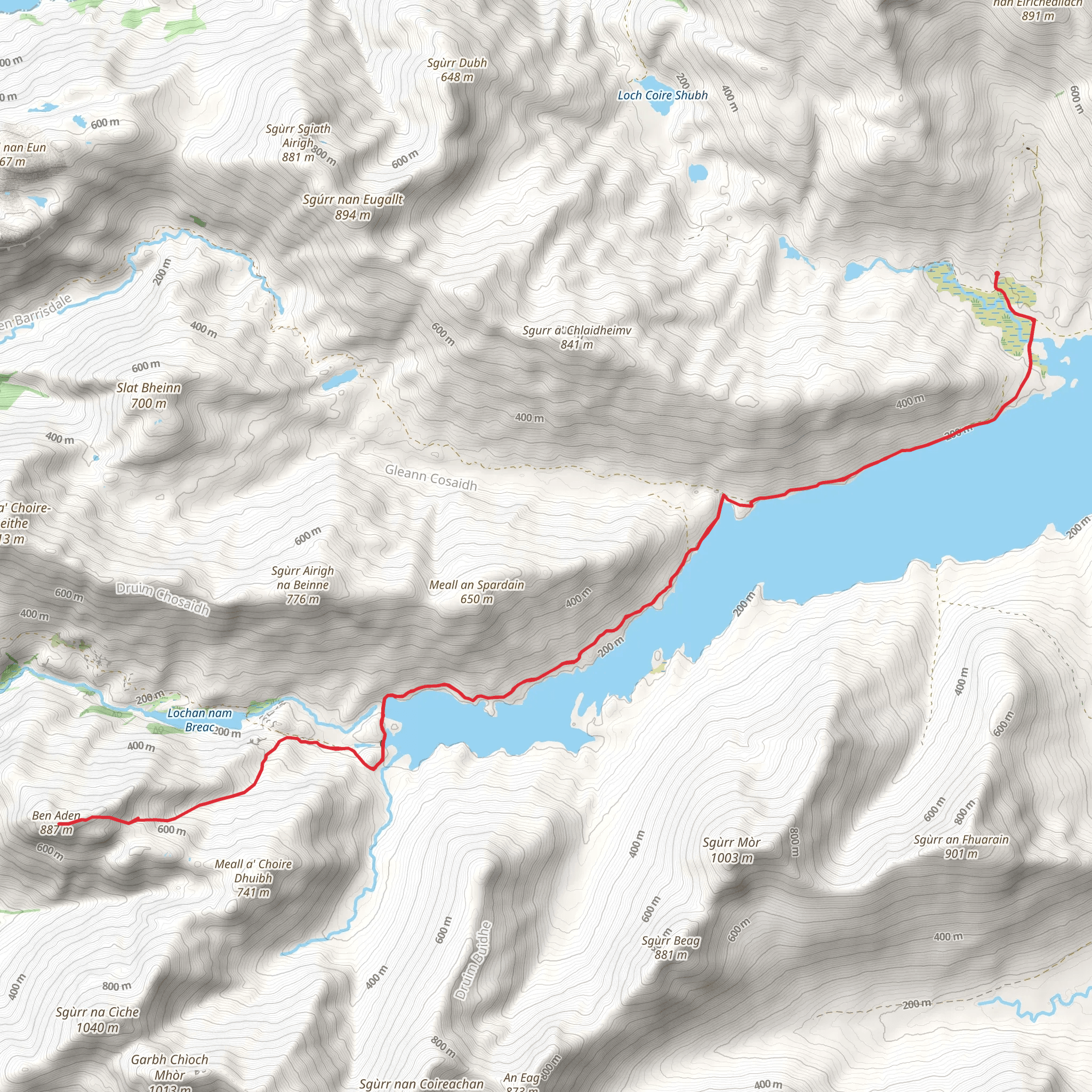 Ben Aden mobile static map