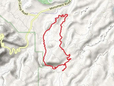 Gunny Loop Trail, Eagle's Tail Trail and Andy's Trail Loop