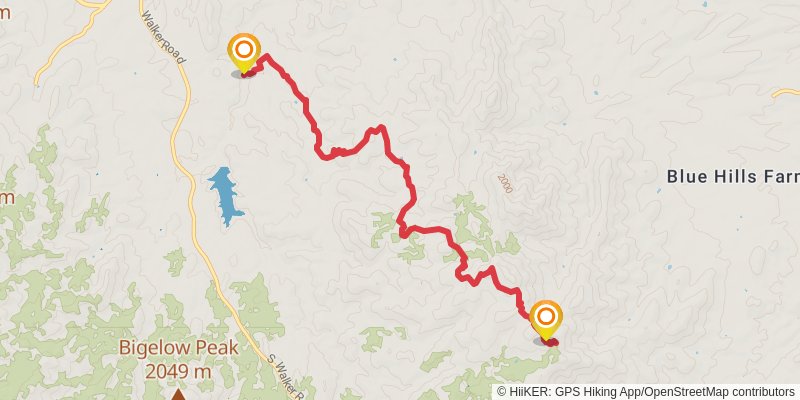 Salida Trail via Salida Connection Trail stage 2 Map