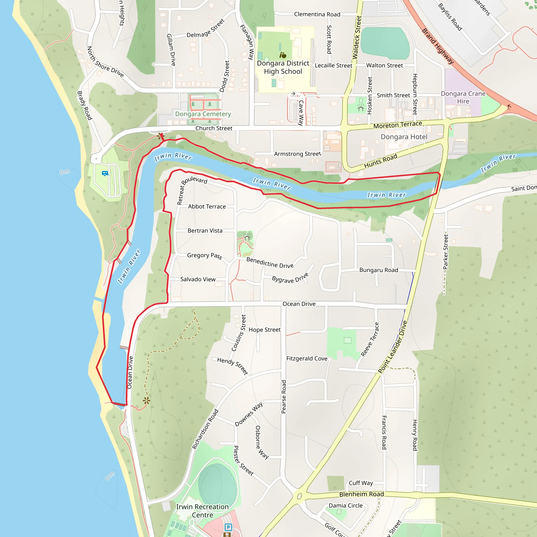 Thungara Trail 3 - Irwin Heritage River mobile static map