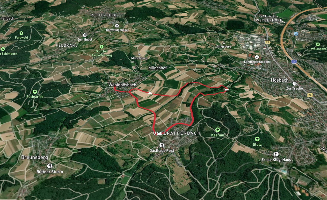Wenighösbach and Unterafferbach Loop
