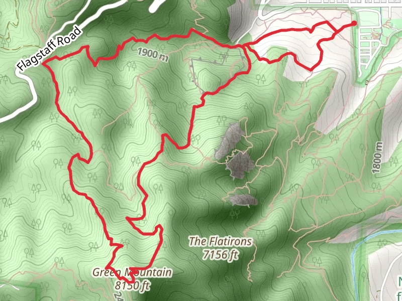 Chautauqua, Green Mountain West Ridge and Gregory Canyon Loop Trail