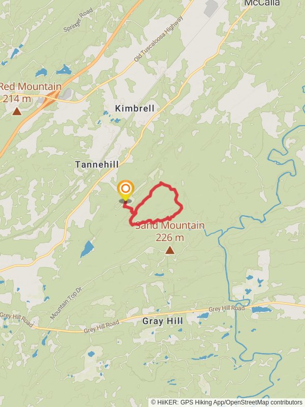 Slave Cementery Loop from Mud Creek