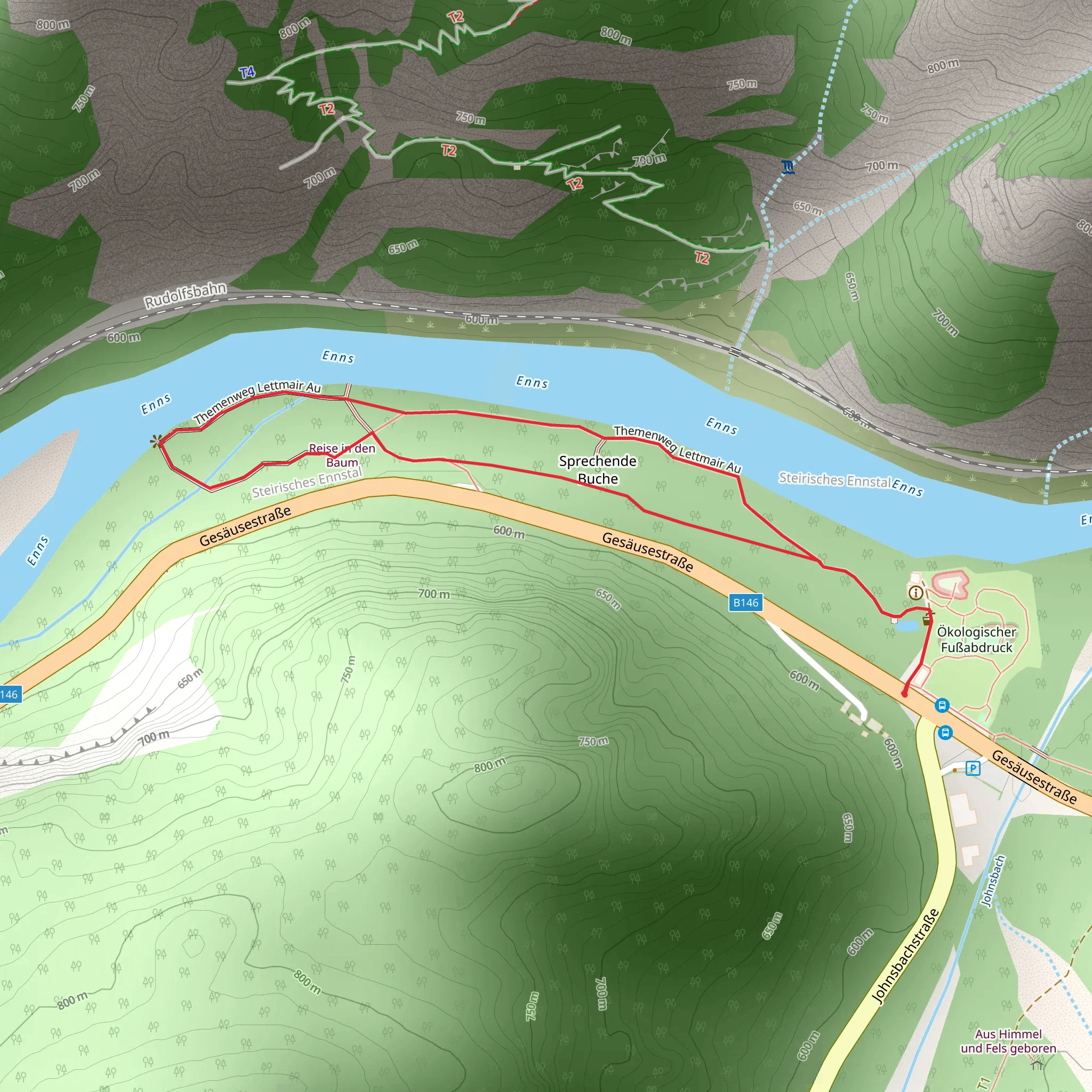 Lettmair-Au mobile static map