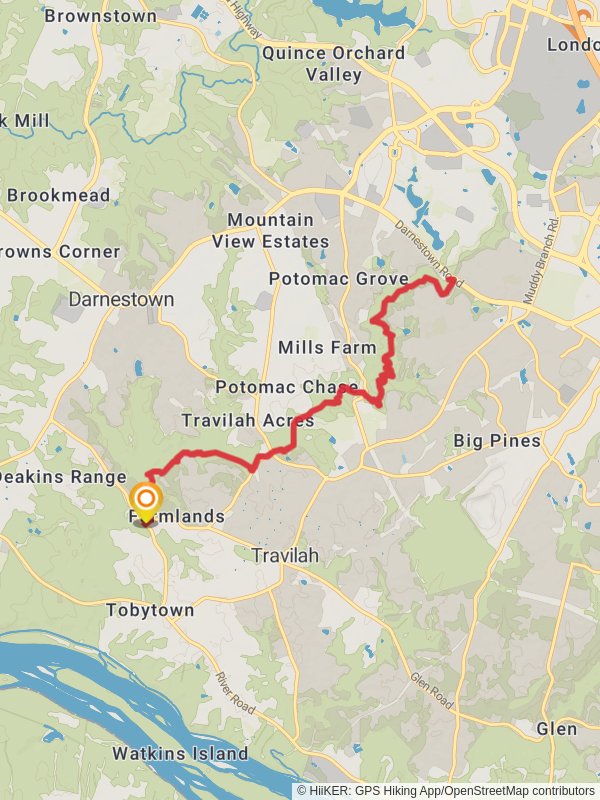 Muddy Branch Greenway Trail