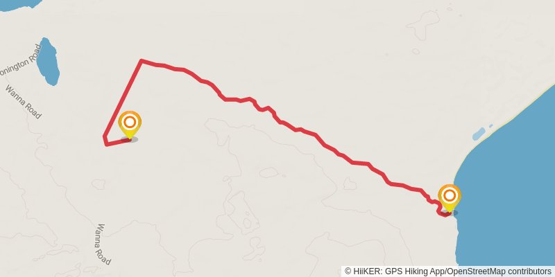Investigator Trail stage 5 Map