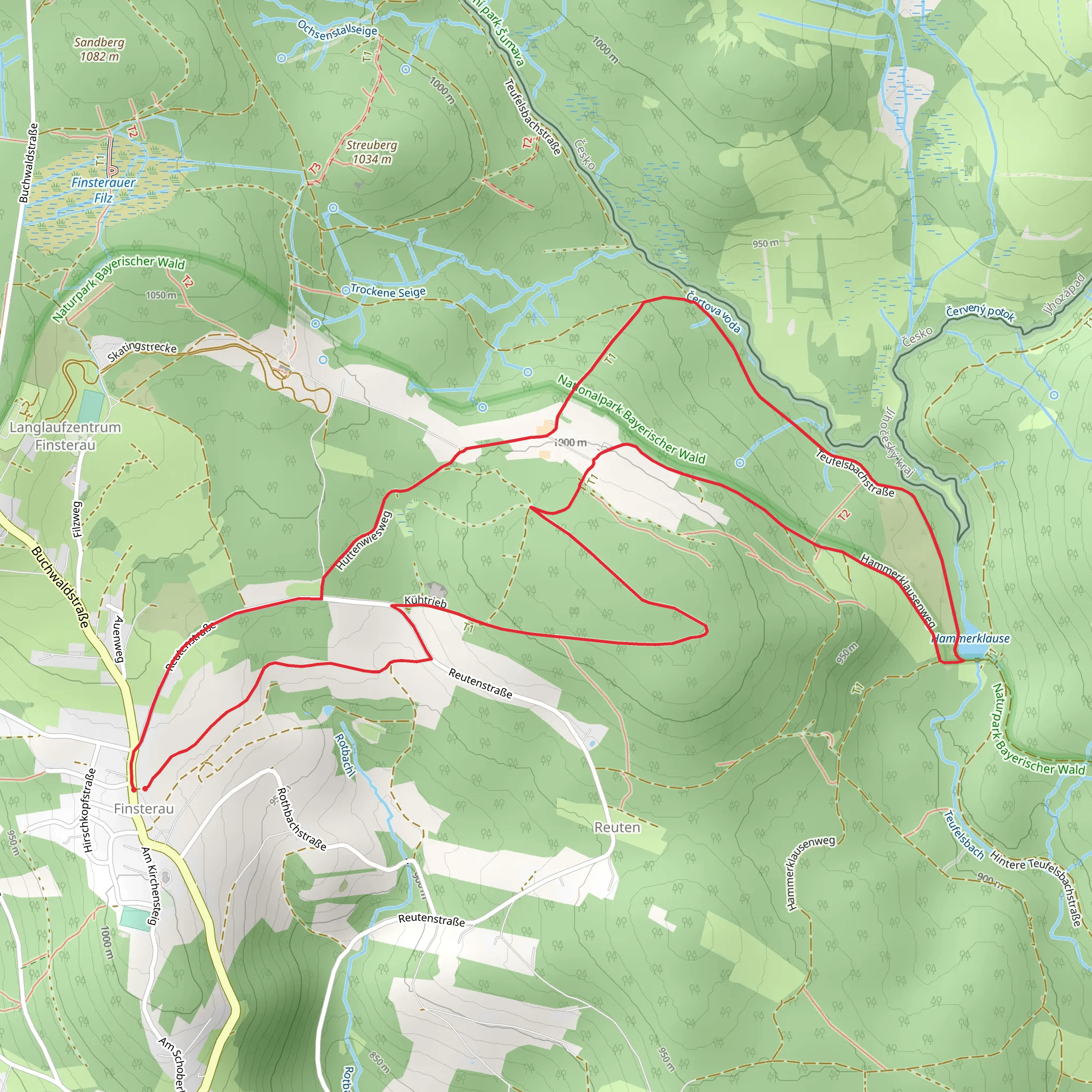 Hammerklause via Soldanelle mobile static map
