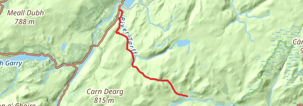 Scottish National Trail stage 27 Map