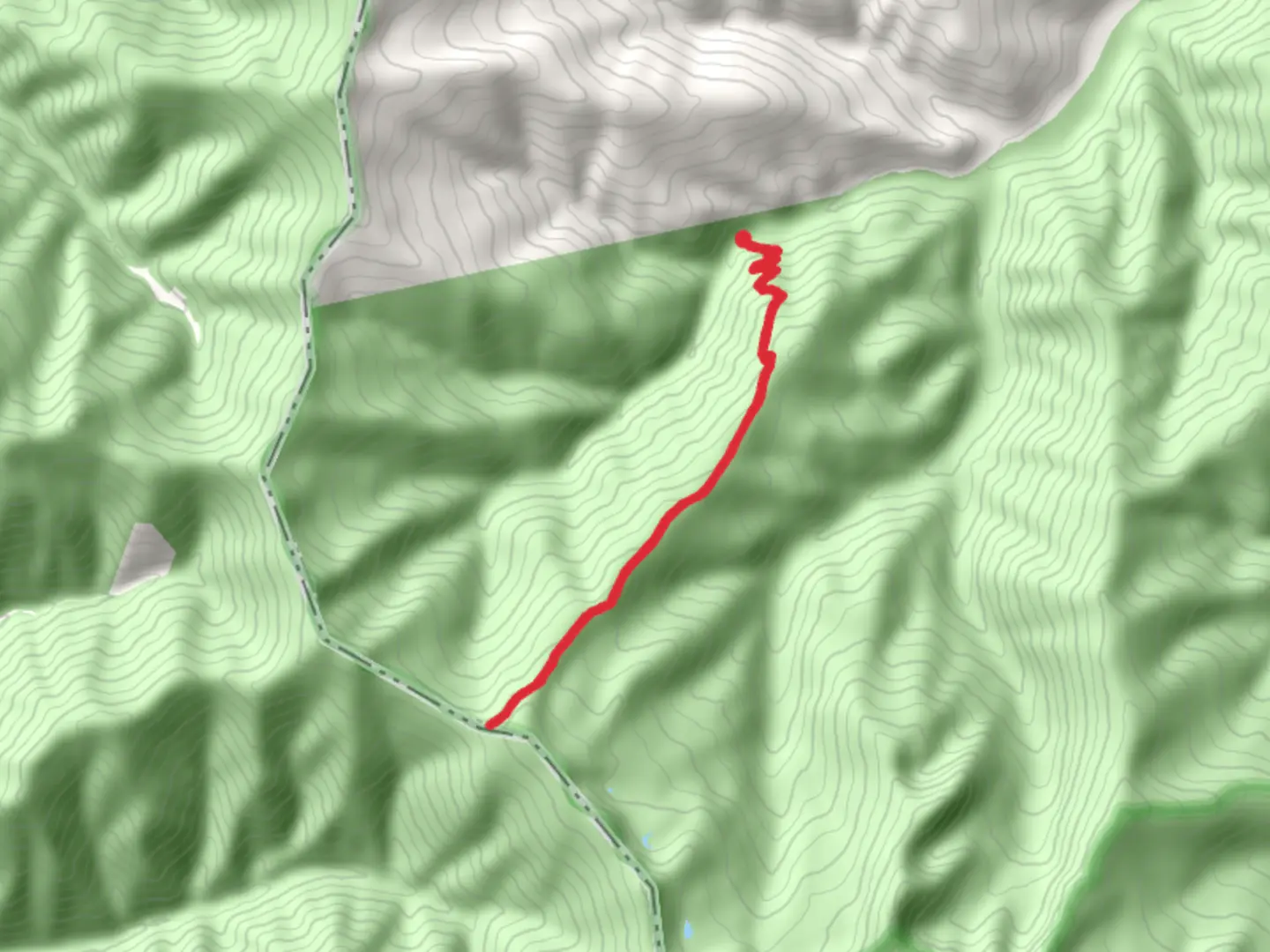 An image depicting the trail Dixie Ridge Trail and its surrounding area.