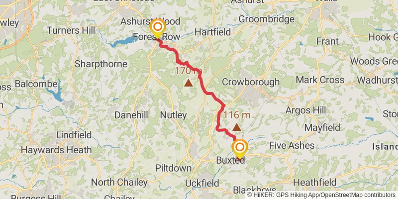 Vanguard Way stage 3 Map