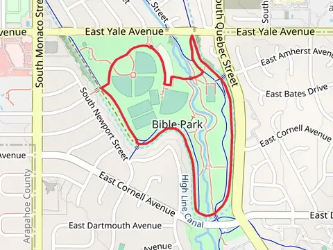 High Line Canal Loop Trail