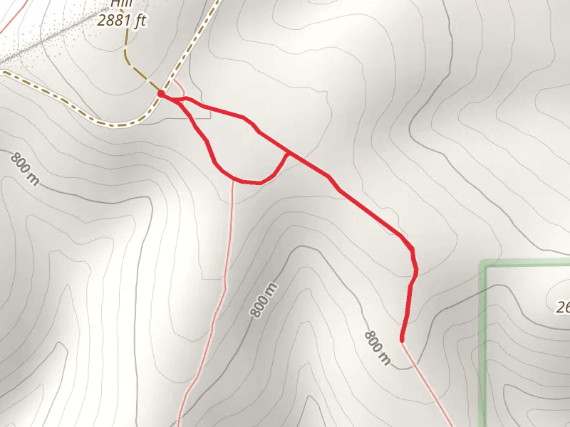Beezley Hills Preserve - Monument Hill Trail