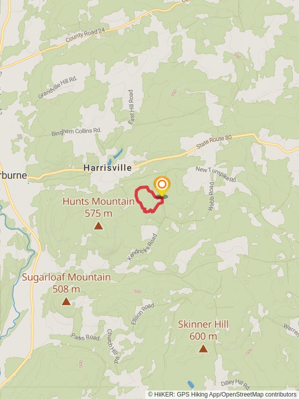 Kendricks Road West Loop mobile static map