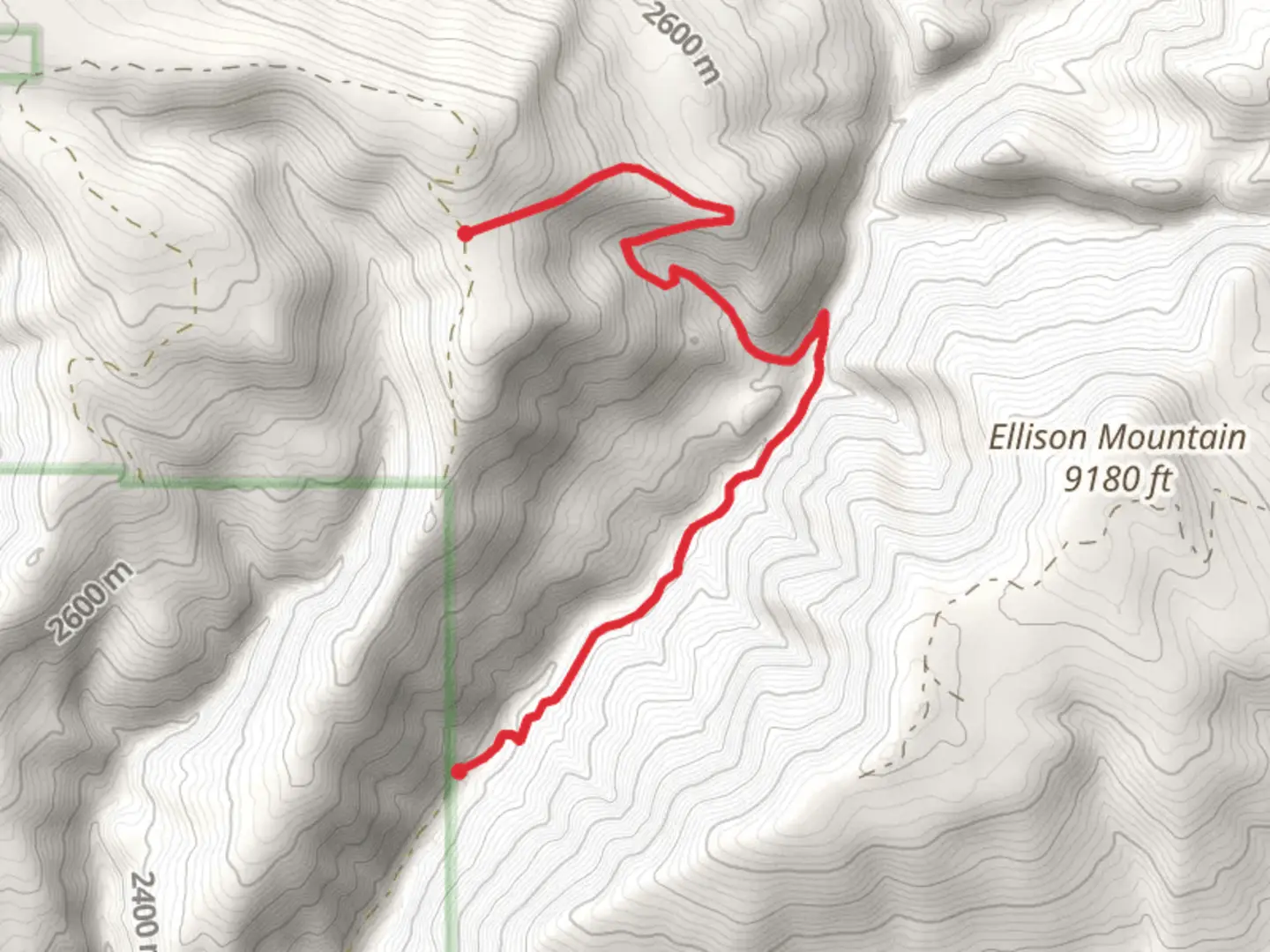 An image depicting the trail Big Beaver Creek Trail and its surrounding area.