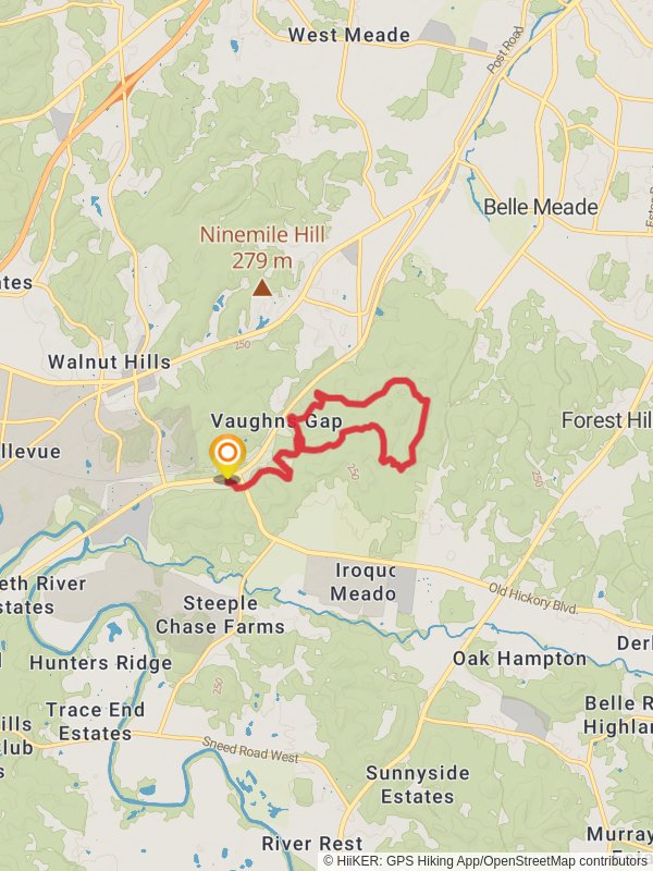 Percy Warner Park - Mossy Ridge Trail