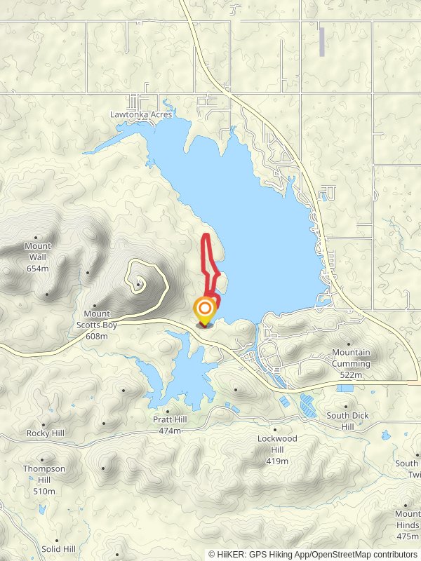 Lake Lawtonka Overview Loop