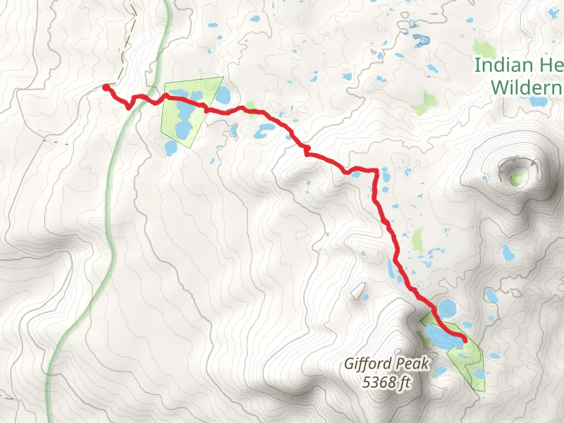 Thomas Lake and Blue Lake Trail