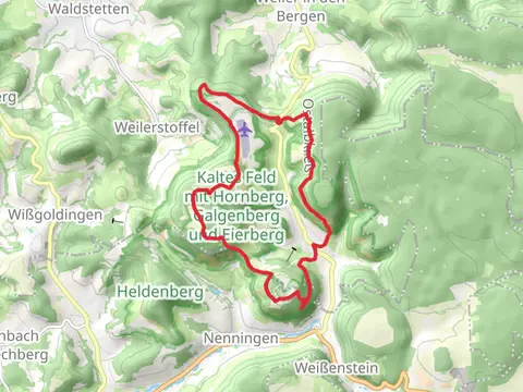 Hornberg Loop via Kaltes Feld mit Hornberg