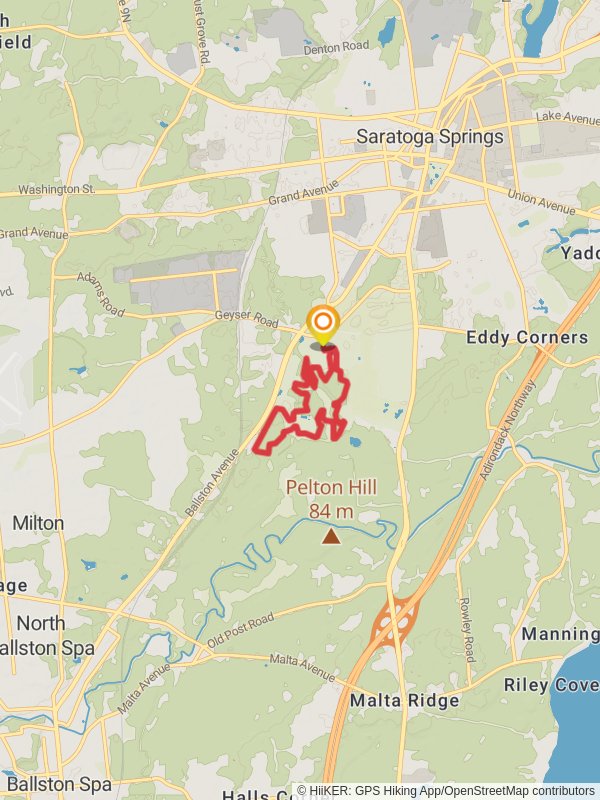 Geyser Brook via Five Mile Trail