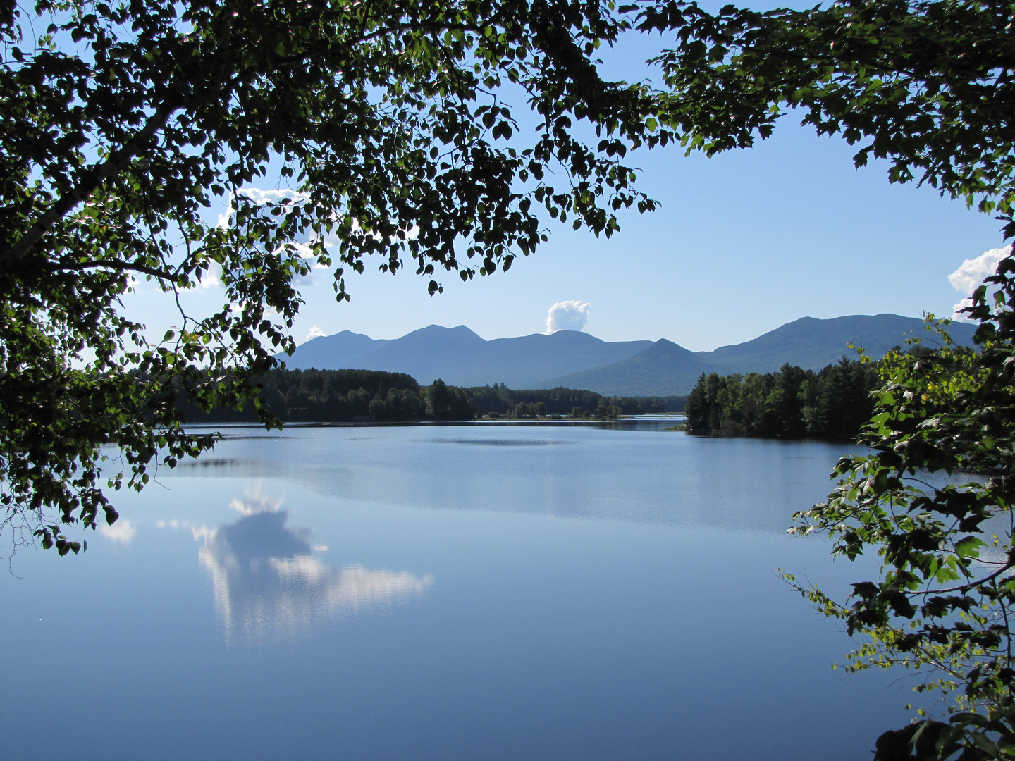 An image depicting the trail Maine Hut Trail - North and its surrounding area.