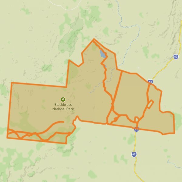 Blackbraes National Park mobile static map