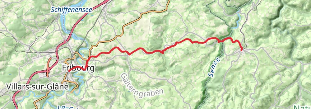 Camino Konstanz-Geneva stage 17 Map
