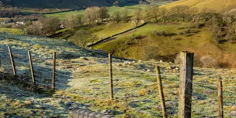 An image depicting the trail Kettlewell - Buckden Pike and Great Whernside and its surrounding area.