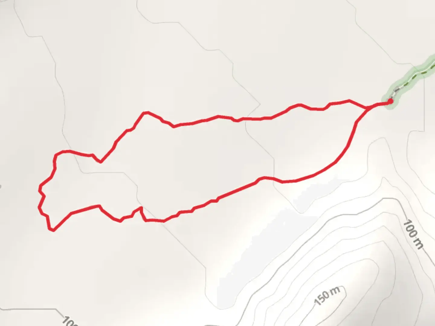 An image depicting the trail Elephant Tree Nature Loop Trail and its surrounding area.