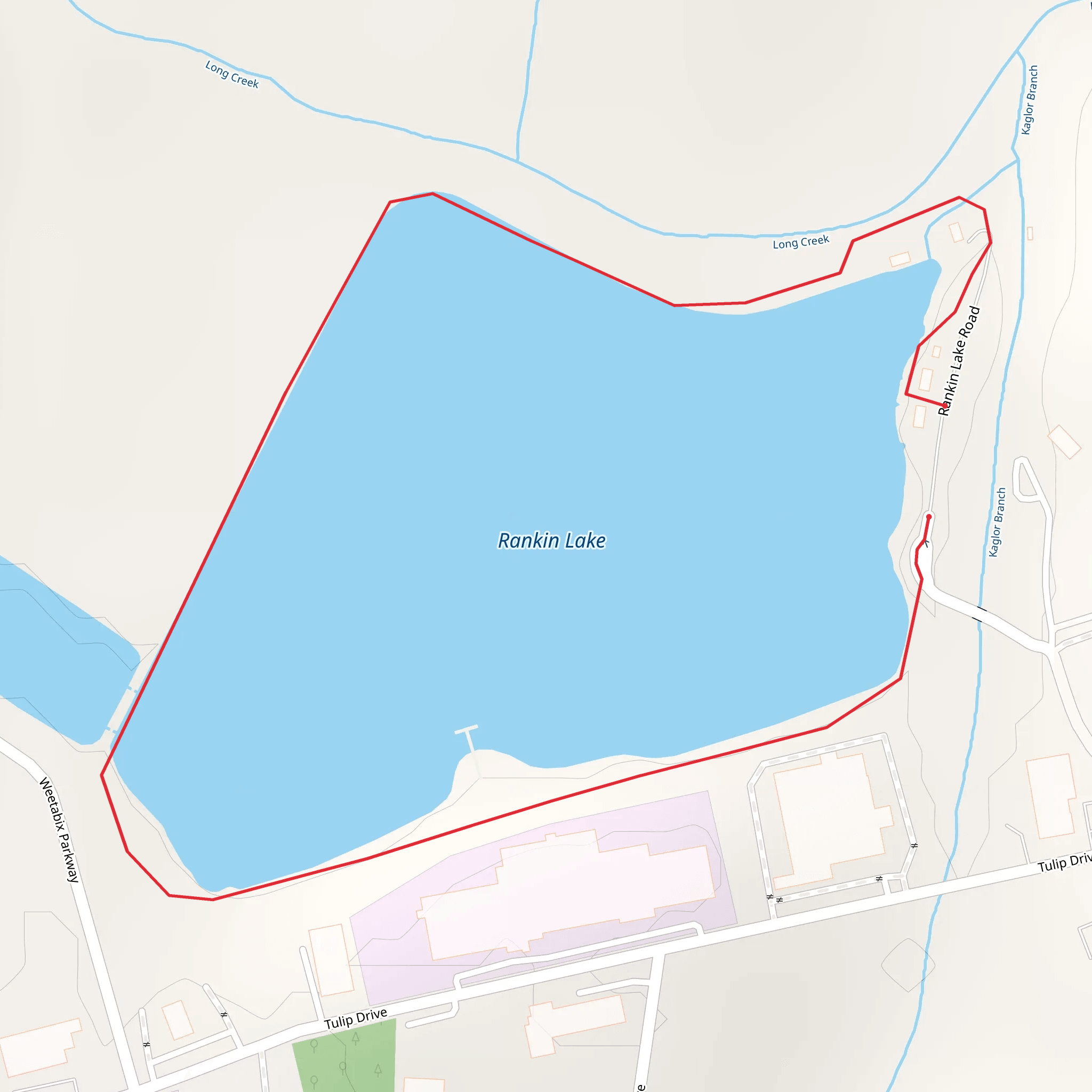 Rankin Lake Loop mobile static map