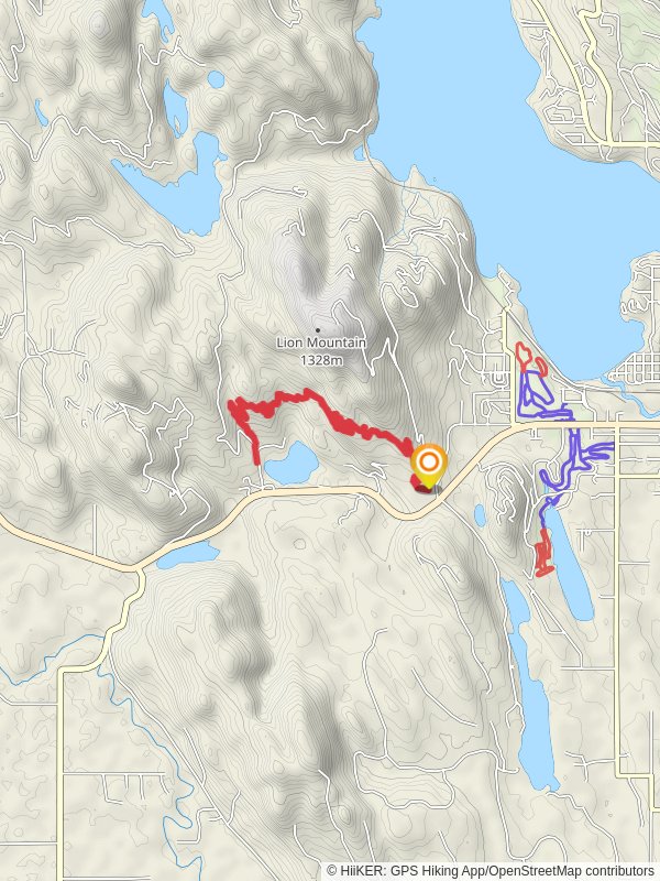Whitefish Trail - Skyles Lake Overlook and Connector Trail