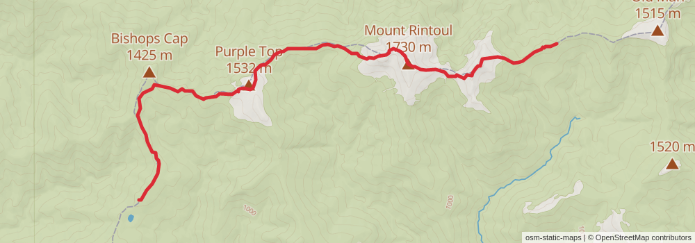 Te Araroa Trail stage 111 Map