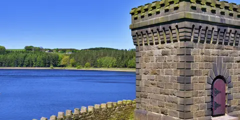 An image depicting the trail Three Towers Loop and its surrounding area.