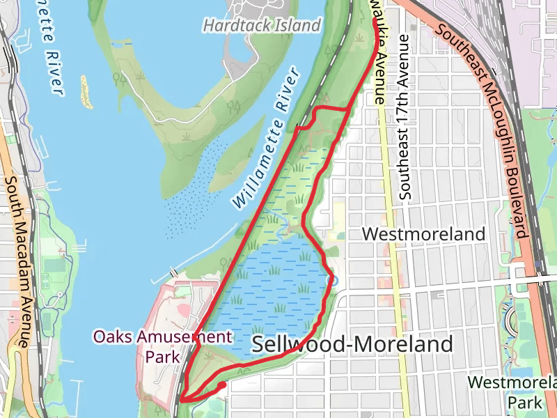 Springwater on the Willamette Trail and Bluff Loop Trail