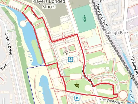 The Boulevard and Univ