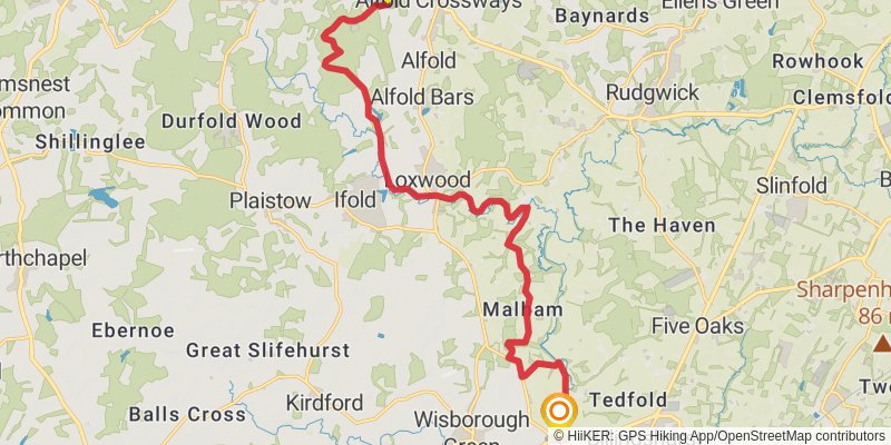 Wey South Path stage 2 Map
