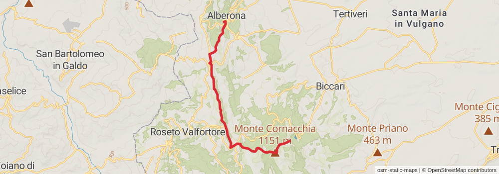 Sentiero Italia - Puglia Section stage 7 Map