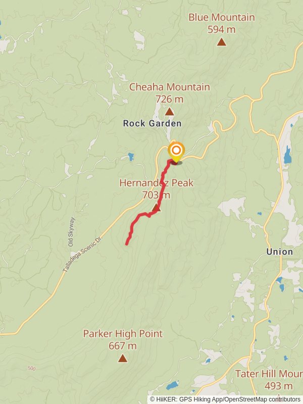 McDill Point and Pinhoti Trail
