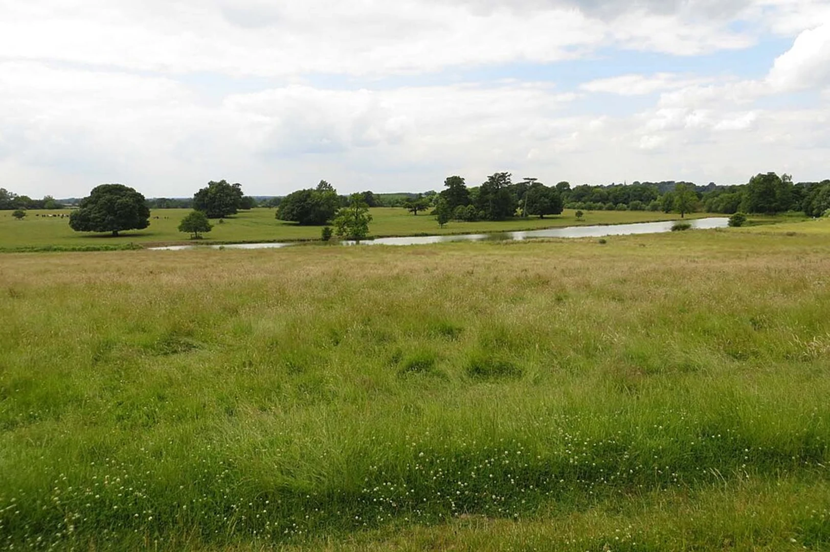 An image depicting the trail Claydon House Loop and its surrounding area.