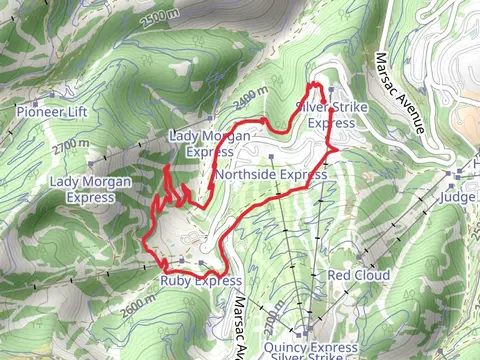Sam's Trail and Mid Mountain Trail