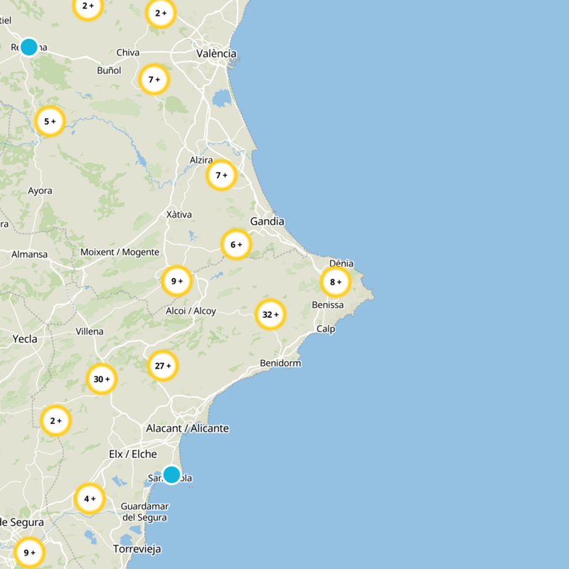 La Vall De Laguar Static Map