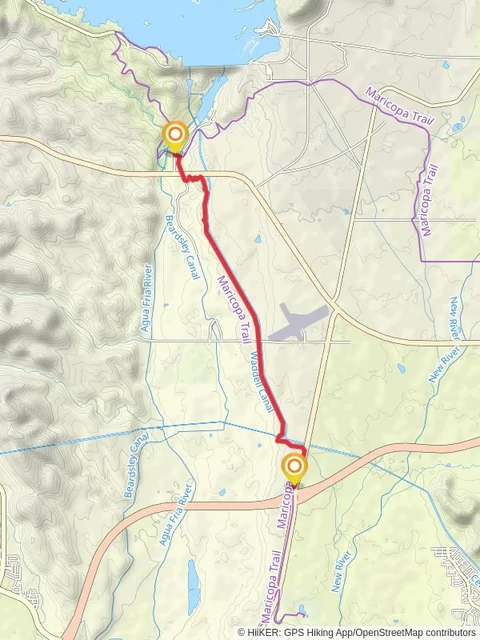 Waddel Canal via Maricopa Trail