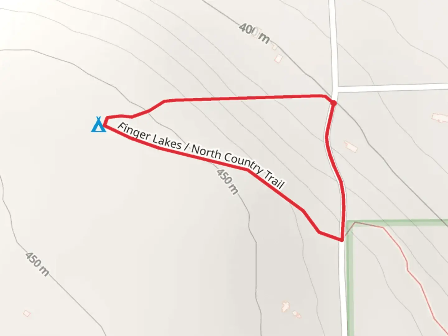 An image depicting the trail Finger Lakes - North Country Trail Loop and its surrounding area.