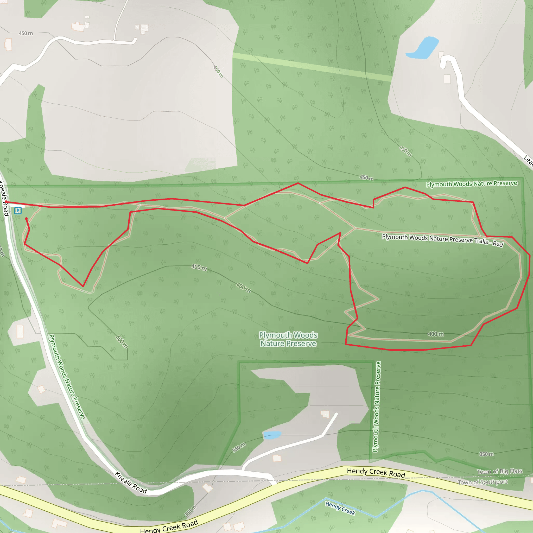 Kneale Road Loop mobile static map