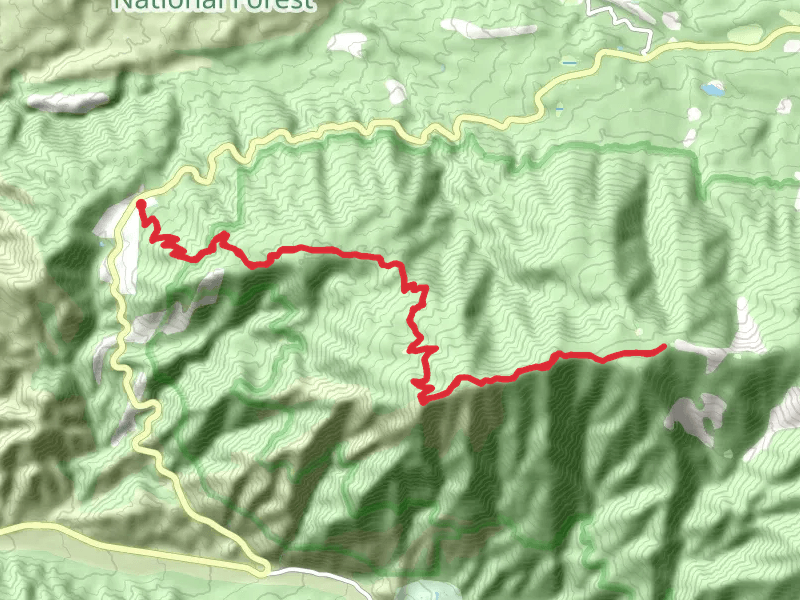 Anderson Peak via San Bernardino Peak Trail