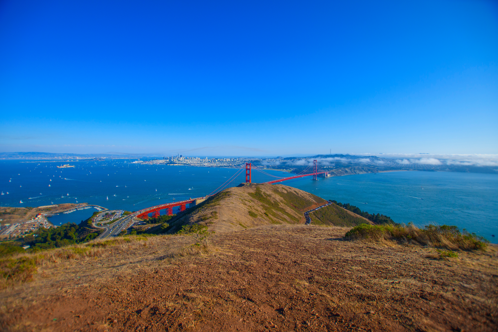 An image depicting the trail Slacker Hill via Slacker Ridge Trail and its surrounding area.